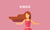 animation of lady in pink dress and caption virgo