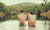 Young Couple Sitting On Dock Of A Lake