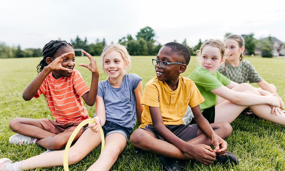 kids at a park